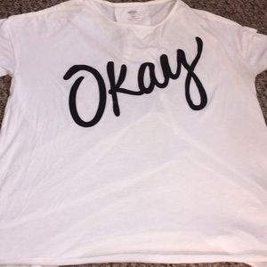 White flowy shirt for girls